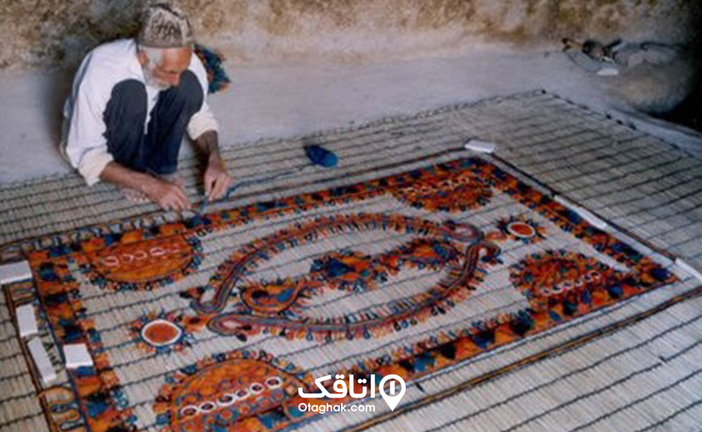 نمد مالی؛ سوغات و صنایع دستی روستای پلور